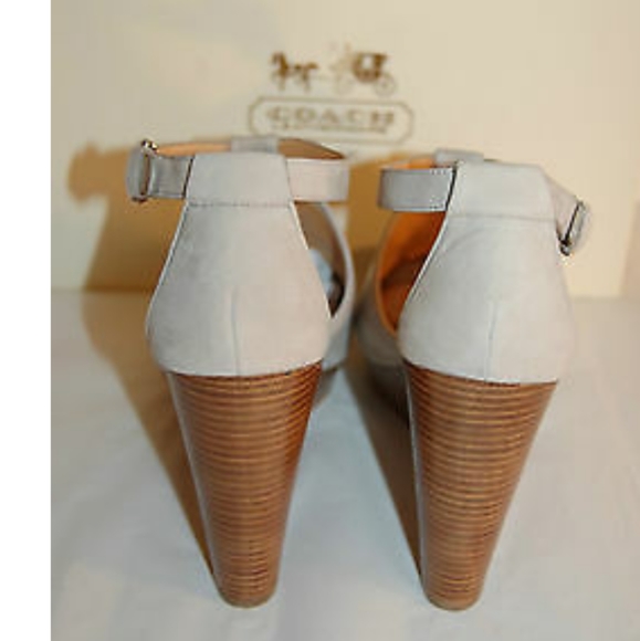 COACH Stone color wedges - Picture 3 of 3